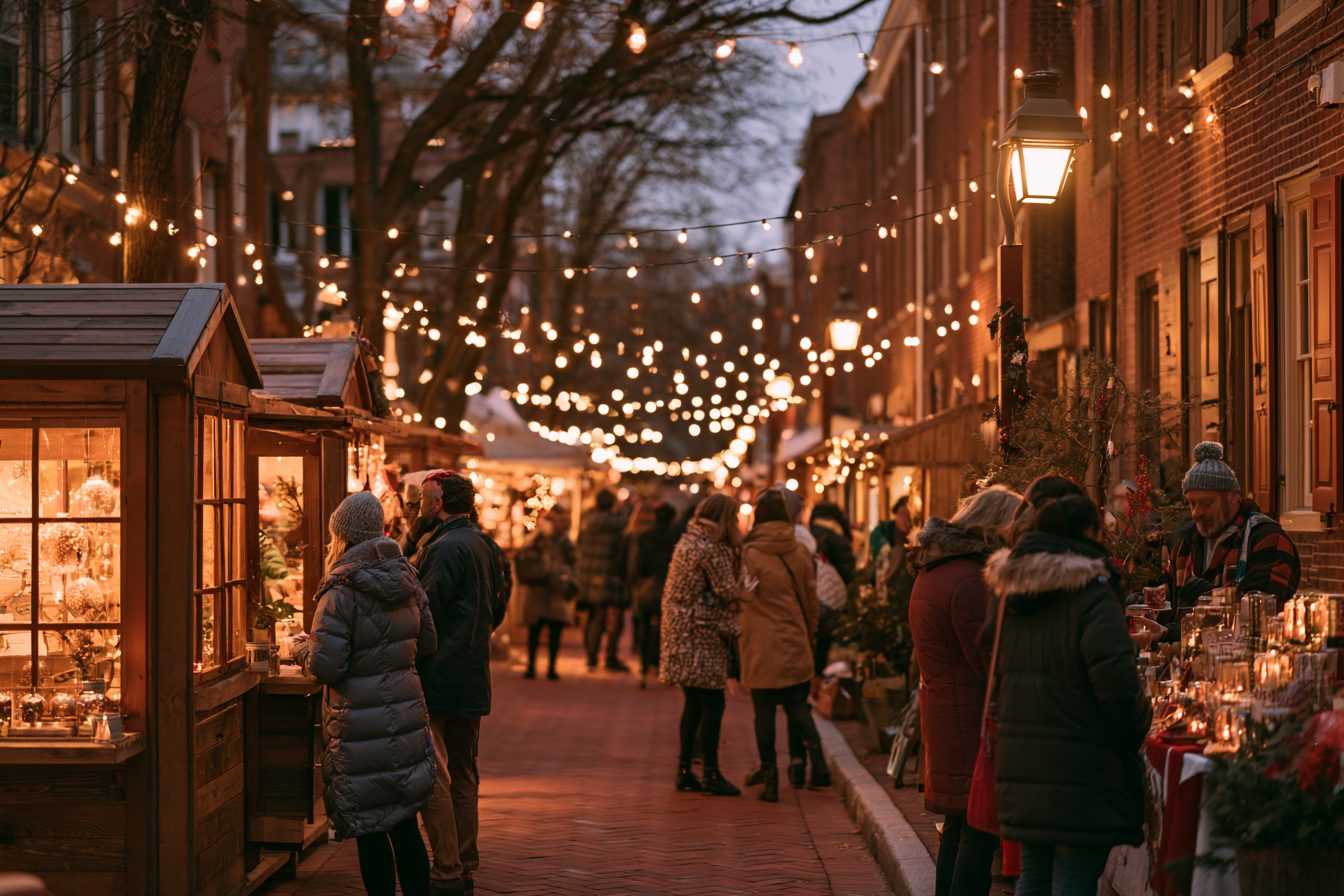 Christmas Night Market on The Hill 2026